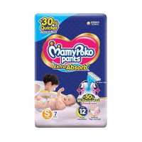 MamyPoko Pants Extra Absorb Baby Diapers, Small (S), 7 Count, 4-8 kg