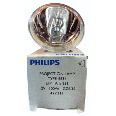 PHILIPS Microscope Lamp  6834Fo - 12V 100W