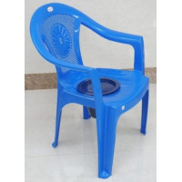 Plastic Commode Chair, For Bathroom Use