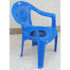 Plastic Commode Chair, For Bathroom Use