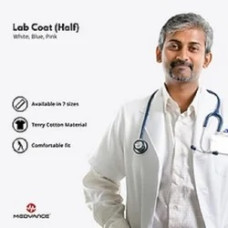 Medvance Lab Coat Half Sleeve